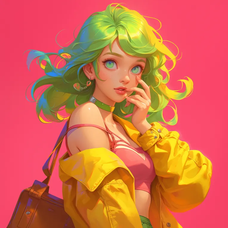 Anime,Girl,Game Character Design,LoRA,SDXL