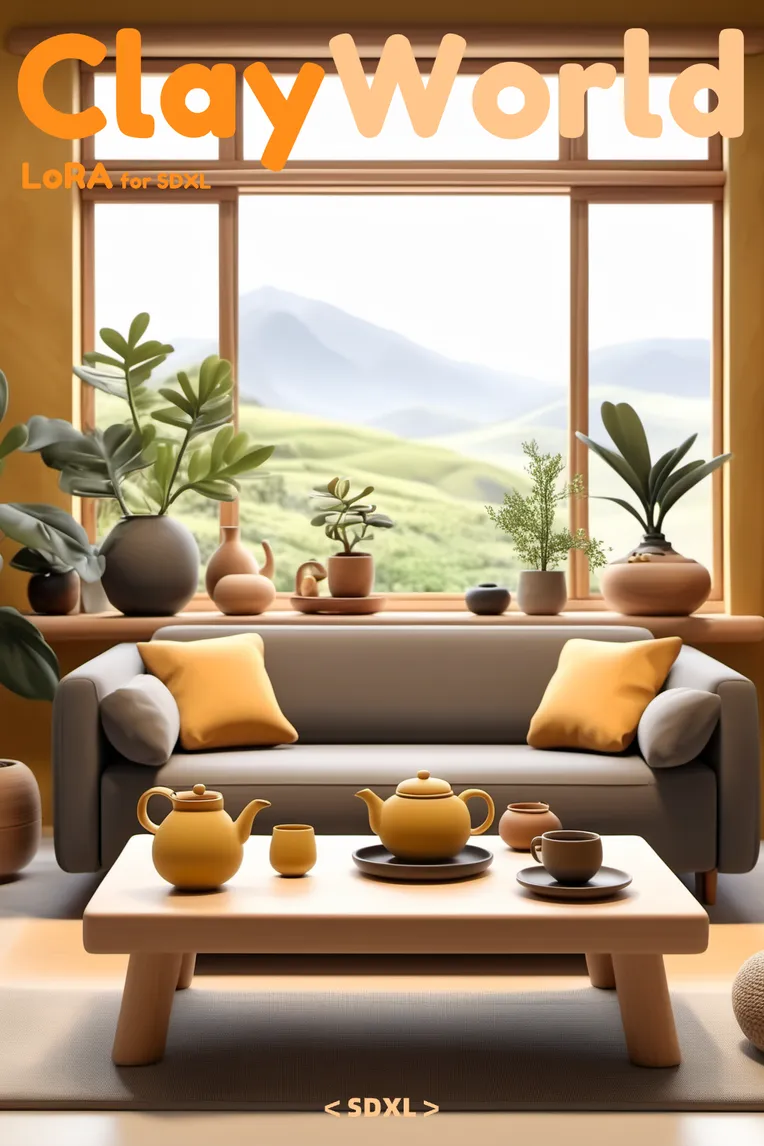 Craft Style,Digital Painting Media,Girl,LoRA,SDXL