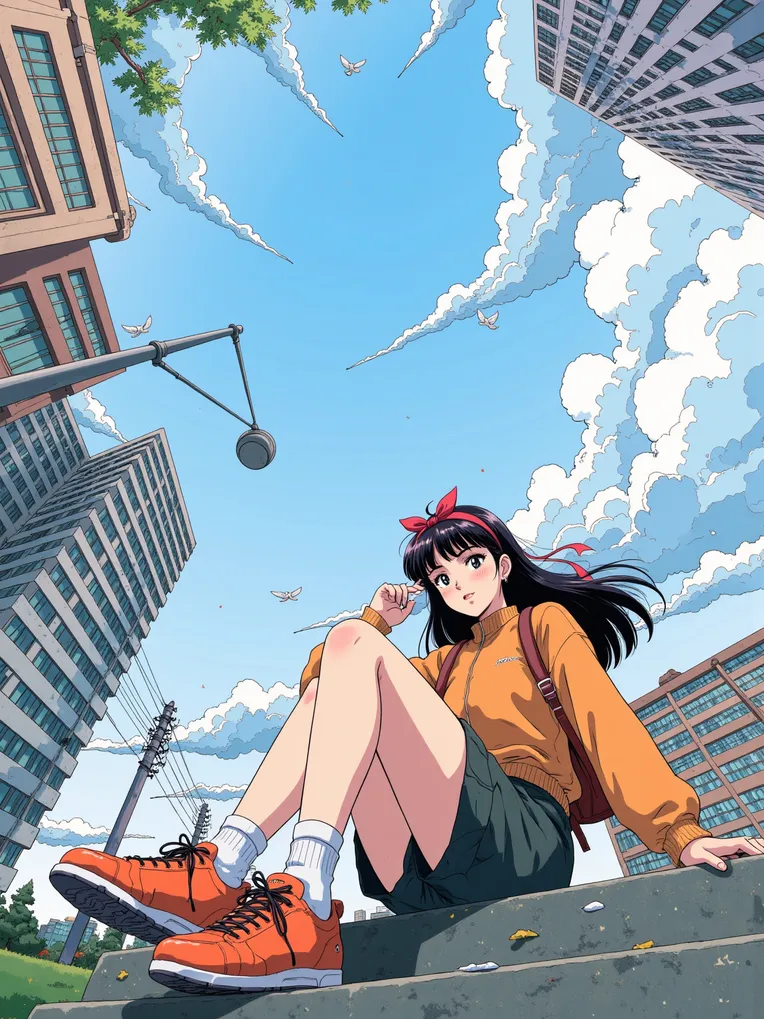 Anime Style,Girl,Style Boost,LoRA,FLUX.1