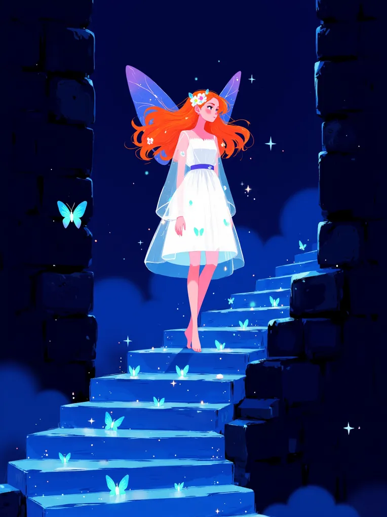 Flat Illustration,Girl,Style Boost,LoRA,FLUX.1