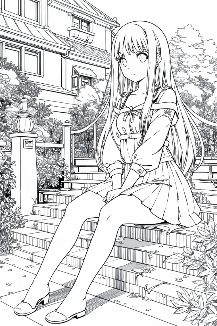 Anime,Anime Style,Girl,LoRA,SD 1.5