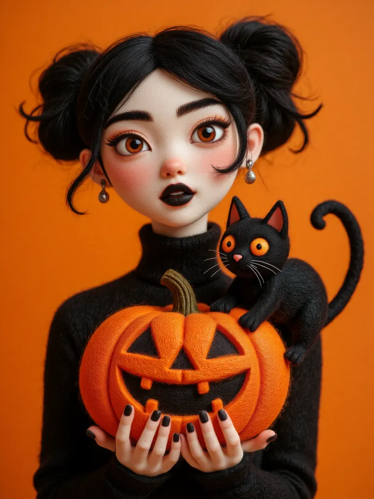 Cartoon style,Girl,Physical/Facial feature,LoRA,FLUX.1