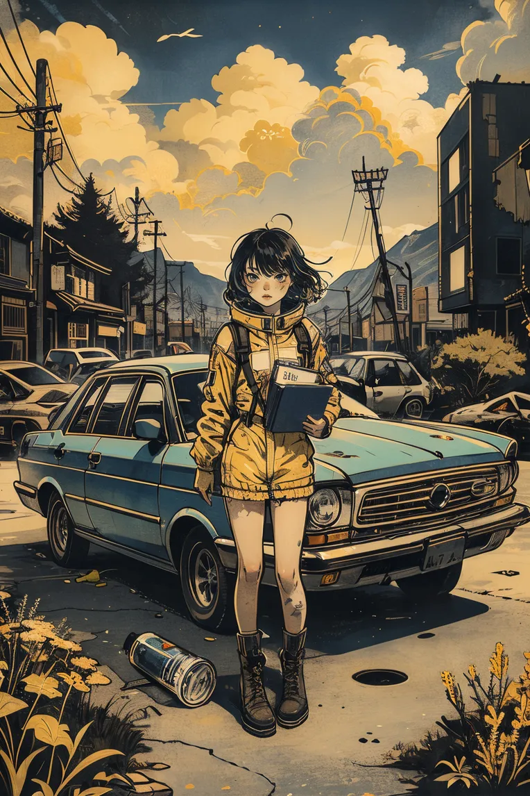 Classic Painting,Traditional Painting Media,Girl,LoRA,SD 1.5