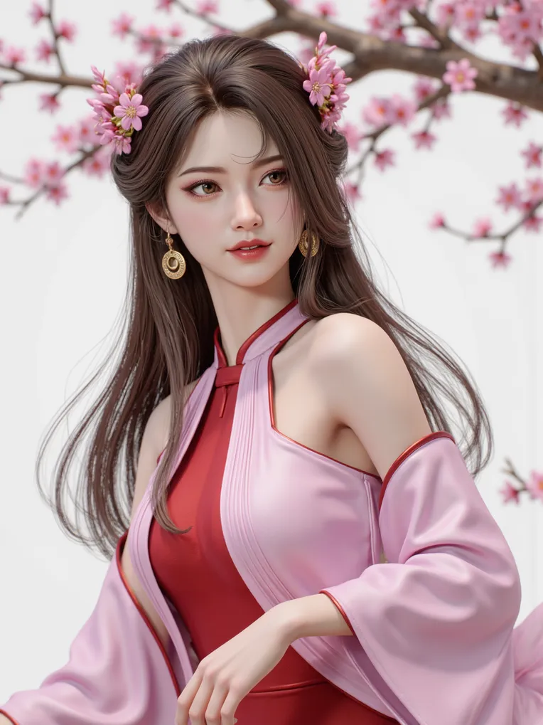 CGI style,Girl,Style Boost,LoRA,FLUX.1