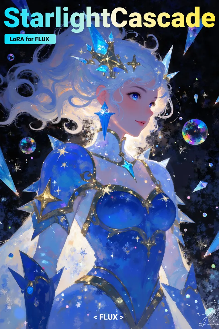 Digital Painting Media,Girl,Style Boost,LoRA,FLUX.1