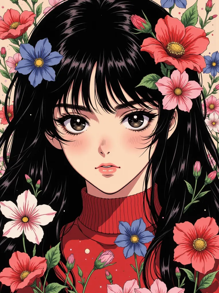 Anime Style,Girl,Style Boost,LoRA,FLUX.1