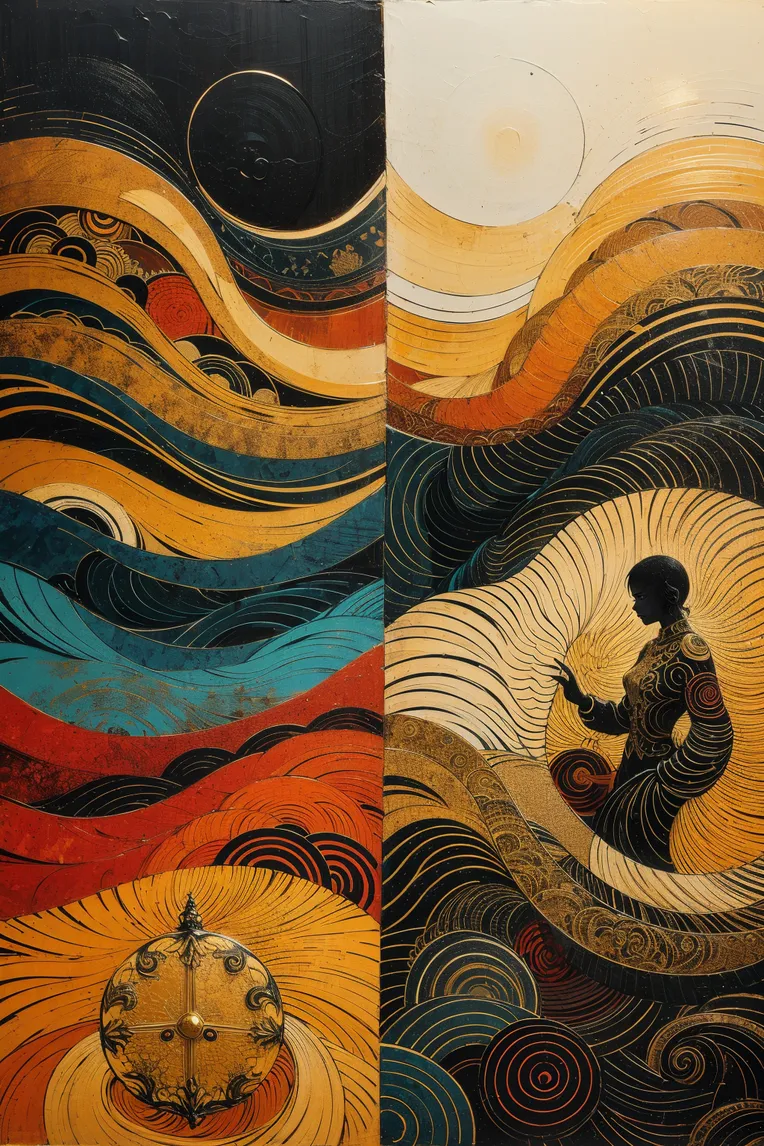 Hand-Drawn,Traditional Painting Media,Girl,LoRA,SD 1.5