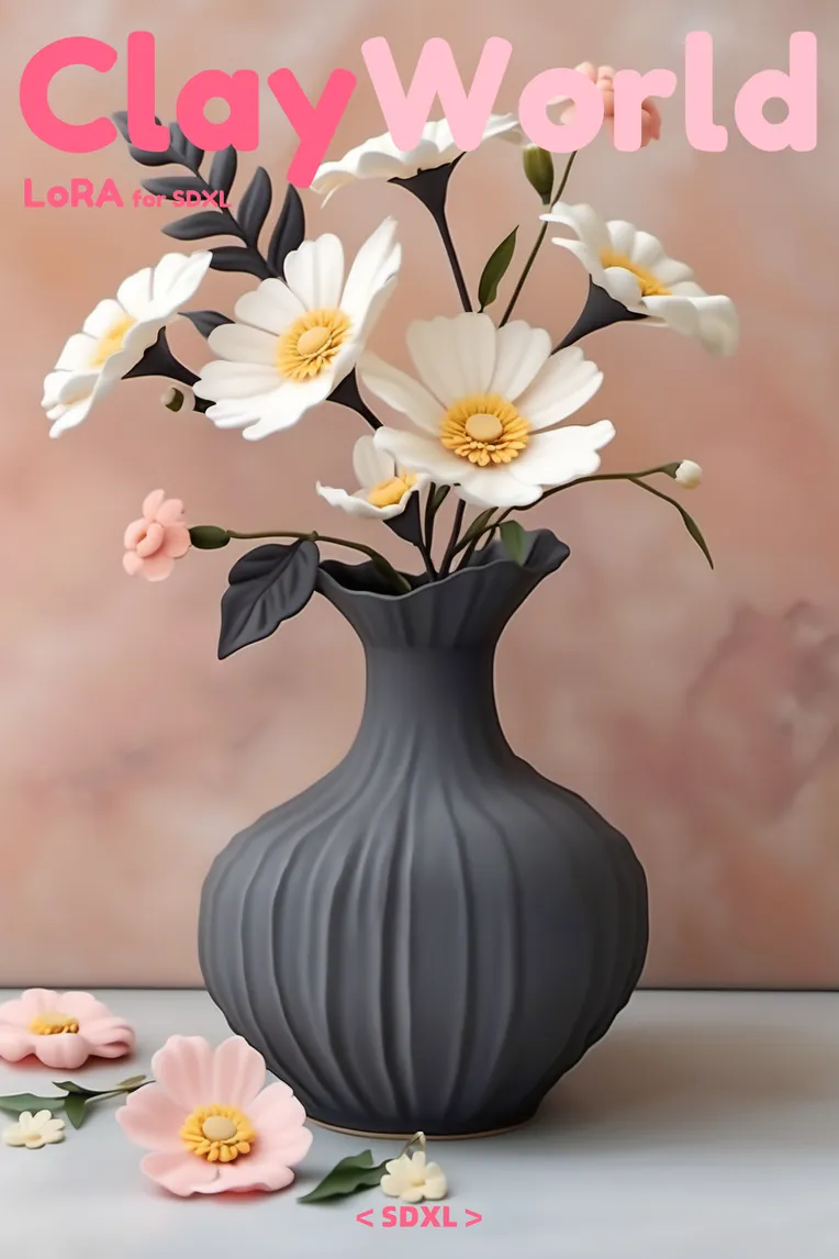 Craft Style,Digital Painting Media,Girl,LoRA,SDXL