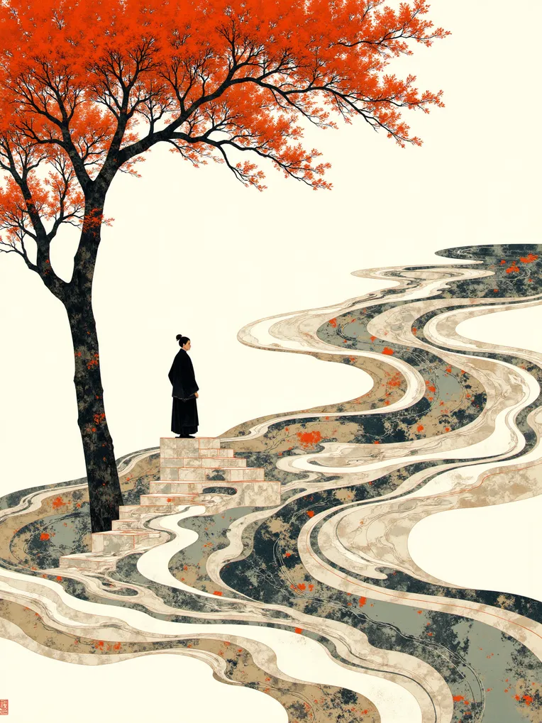 Hand-Drawn,Traditional Painting Media,Girl,LoRA,FLUX.1