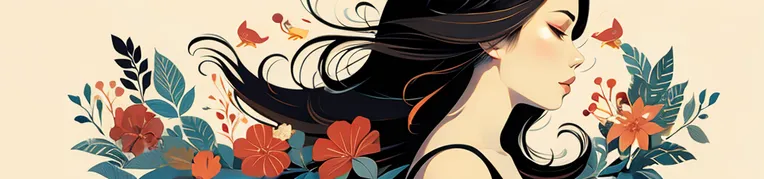 Flat,Flat Illustration,Girl,LoRA,SD 1.5