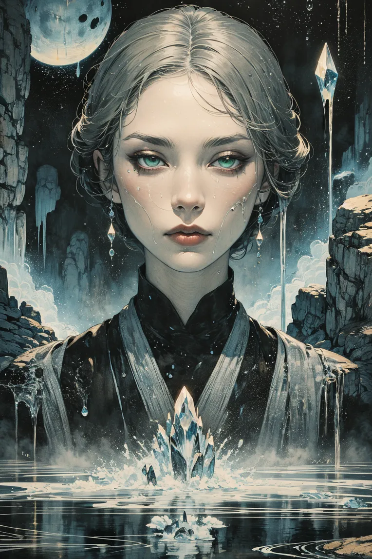 Chinese Style,Traditional Painting Media,Girl,LoRA,SD 1.5