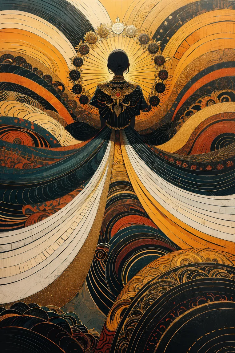 Hand-Drawn,Traditional Painting Media,Girl,LoRA,SD 1.5