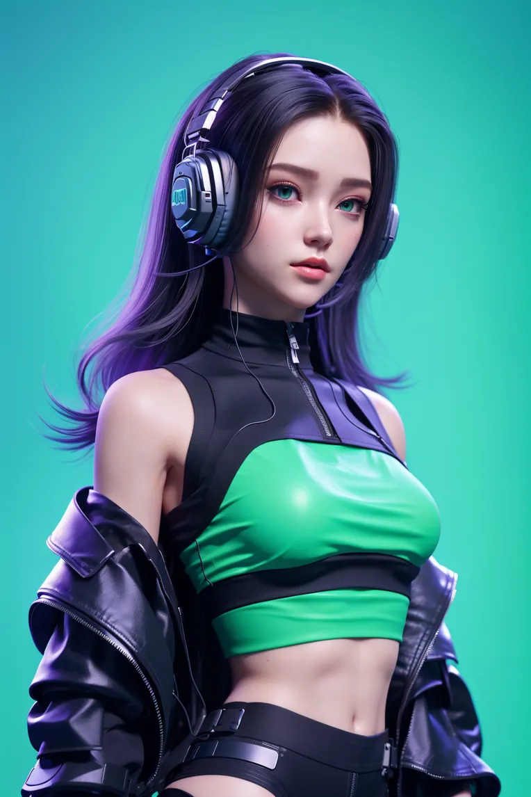 Cartoon style,Digital Painting Media,Girl,LoRA,SD 1.5