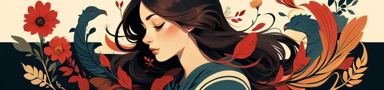 Flat,Flat Illustration,Girl,LoRA,SD 1.5