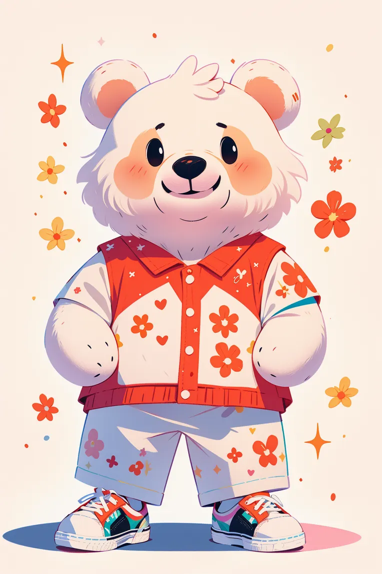 Flat,Flat Illustration,Girl,LoRA,SD 1.5