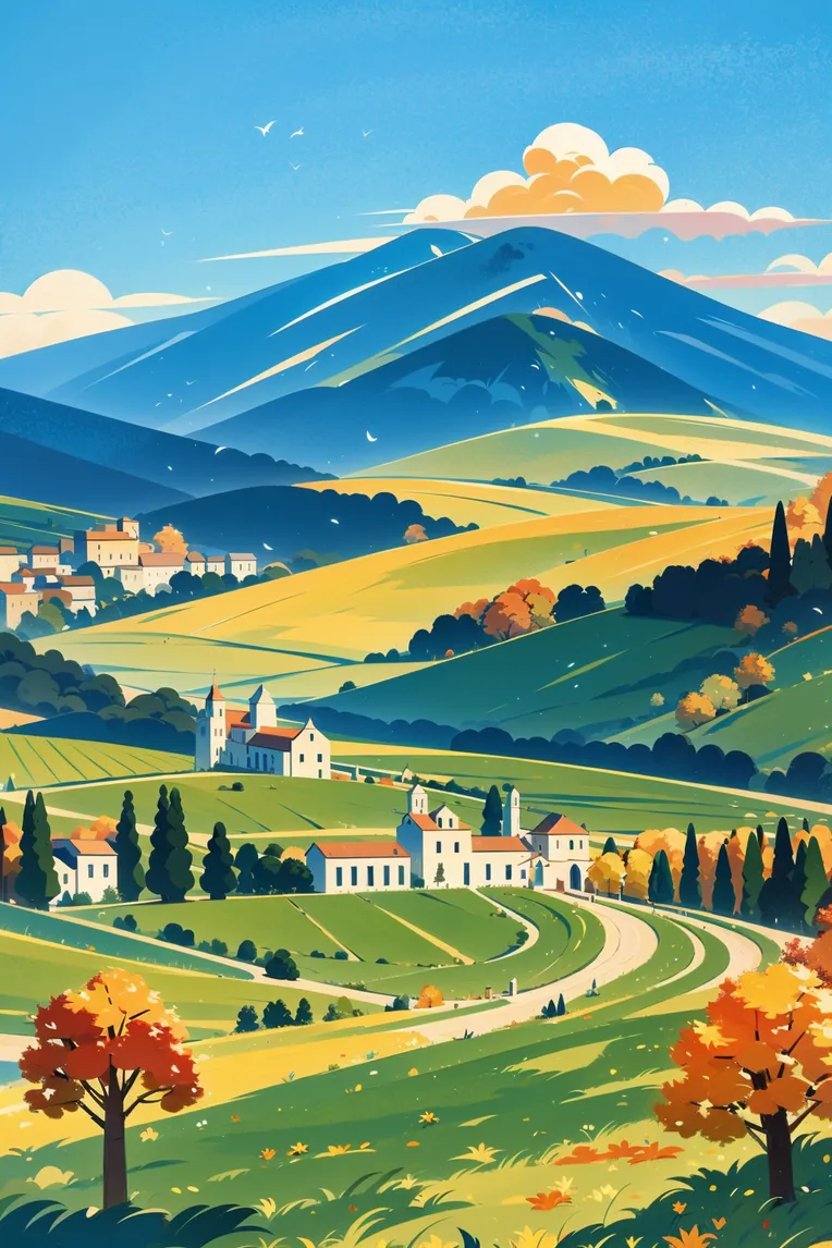 Flat,Flat Illustration,Girl,LoRA,SD 1.5