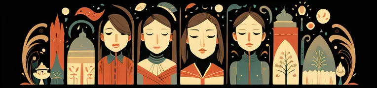 Flat,Flat Illustration,Girl,LoRA,SD 1.5