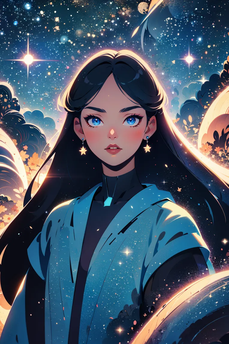 Flat,Flat Illustration,Girl,LoRA,SD 1.5