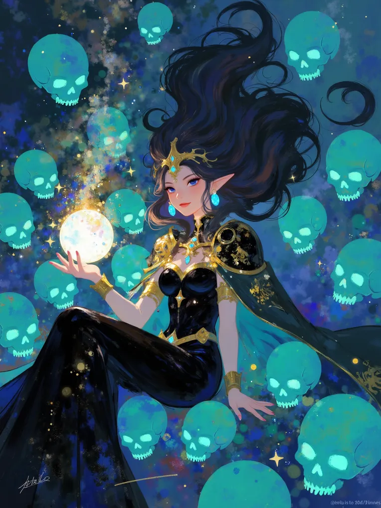 Digital Painting Media,Girl,Style Boost,LoRA,FLUX.1