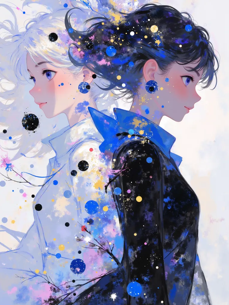 Digital Painting Media,Girl,Style Boost,LoRA,FLUX.1