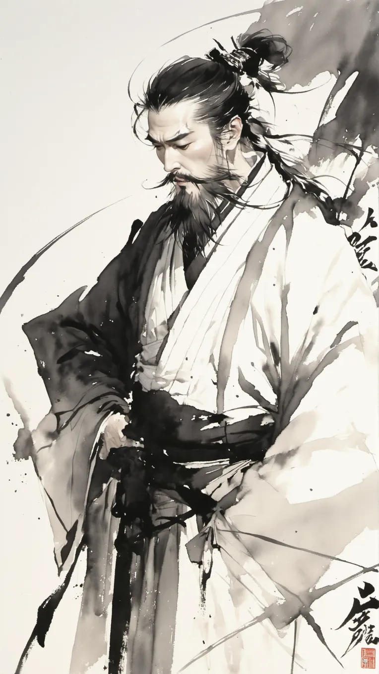 中国风,画风加强,风景,LoRA,
