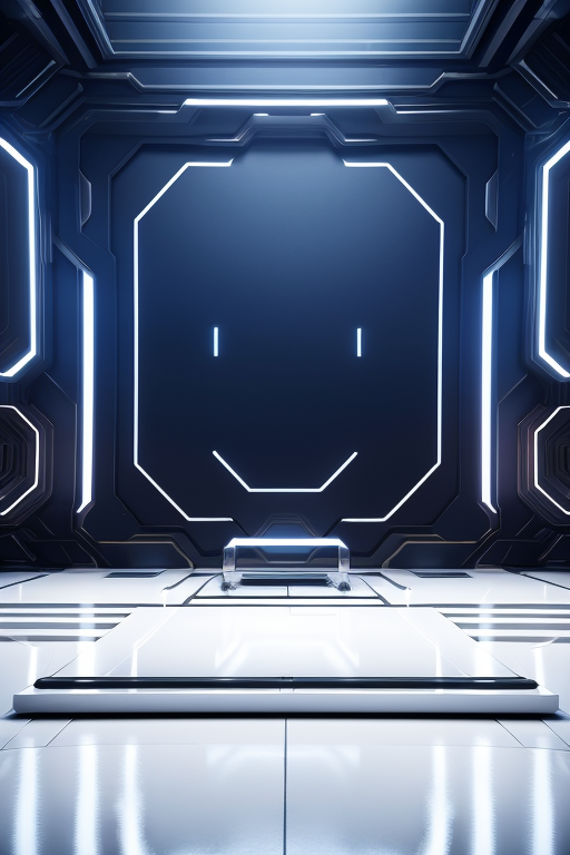 Lib exclusive l Sci-fi style e-commerce background v0.1