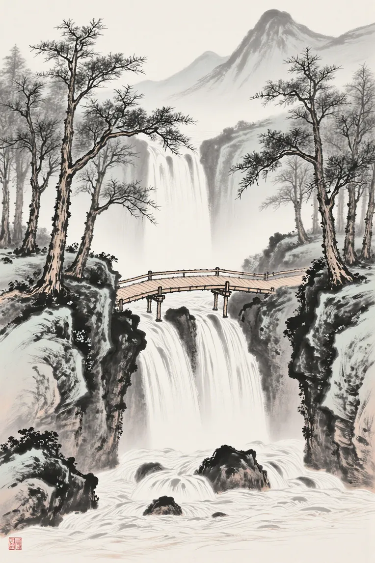 Traditional Painting Media,Style Boost,Landscape,LoRA,FLUX.1