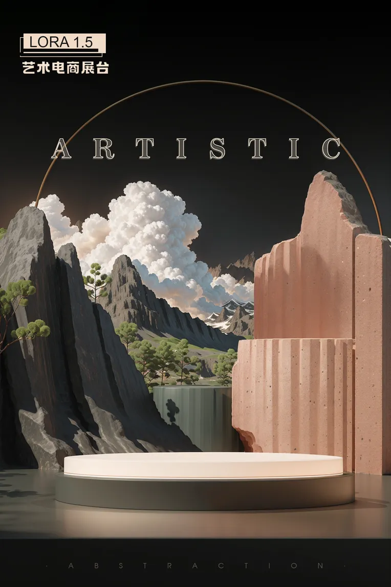 Realistic,CGI style,Cartoon style,LoRA,SD 1.5