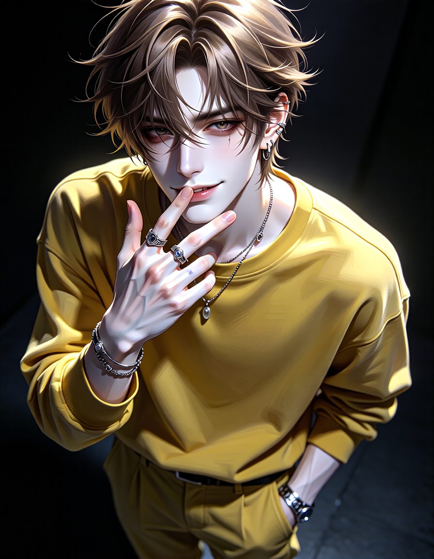 Qwen - Japanese and Korean-style Push-Pin Novel Main Character 1.0