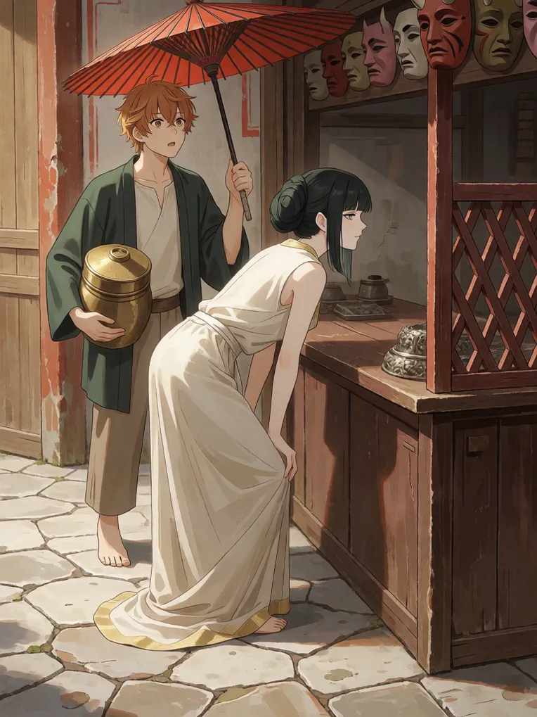 Girl,Boy,Building,LoRA,
