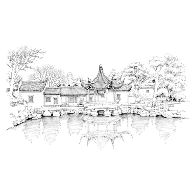 Hand-Drawn,Arch & Interiors,Building,LoRA,FLUX.1