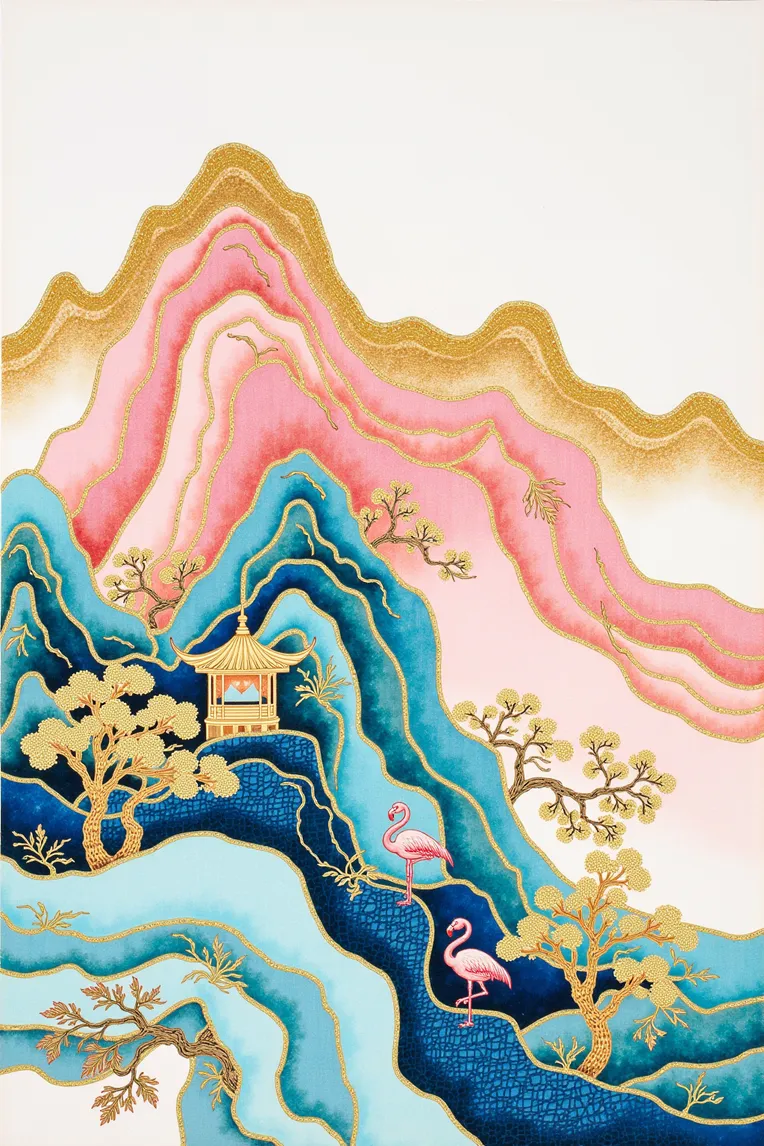 Traditional Painting Media,Style Boost,Landscape,LoRA,FLUX.1