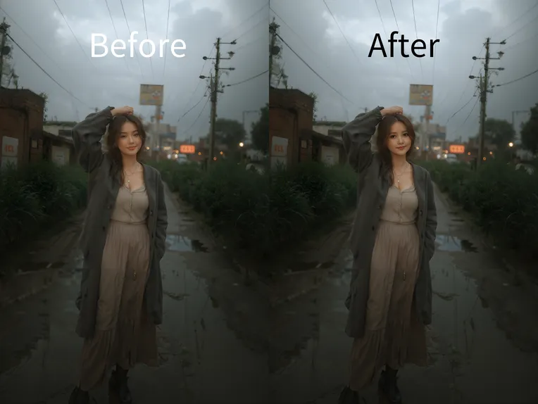 Realistic,Portrait Photography,Girl,Workflow,