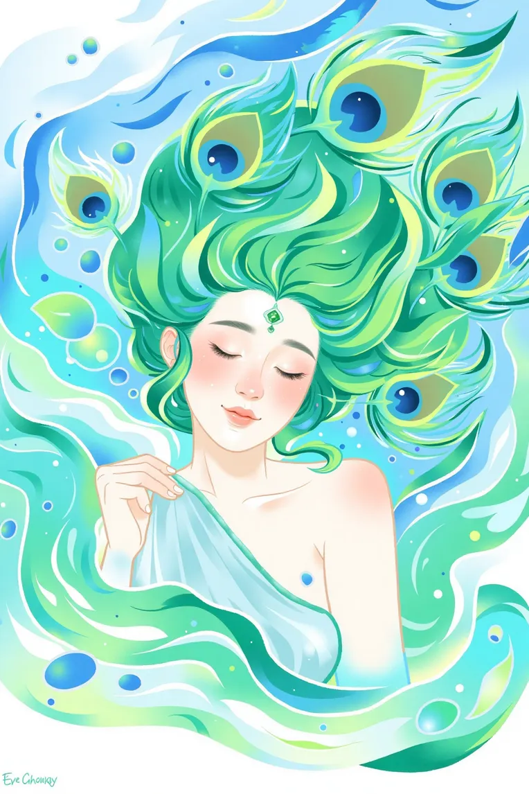 Digital Painting Media,Girl,Style Boost,LoRA,FLUX.1