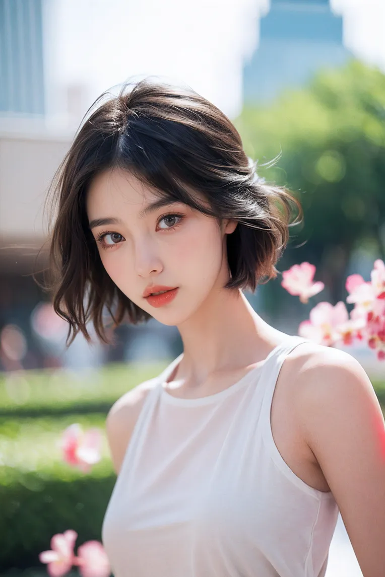 Realistic,Street Photography,Girl,Checkpoint,SD 1.5