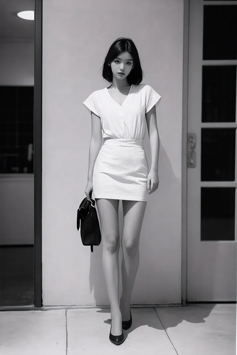 Realistic,Street Photography,Girl,Checkpoint,SD 1.5