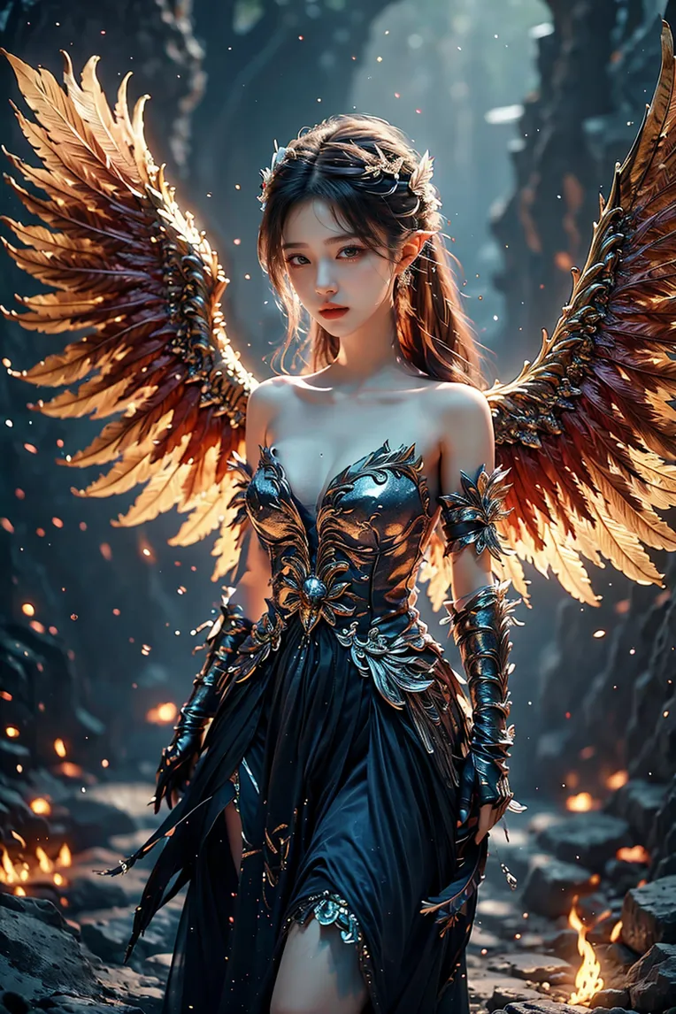 The wings of an angel-LoRA-chenyi-Shakker