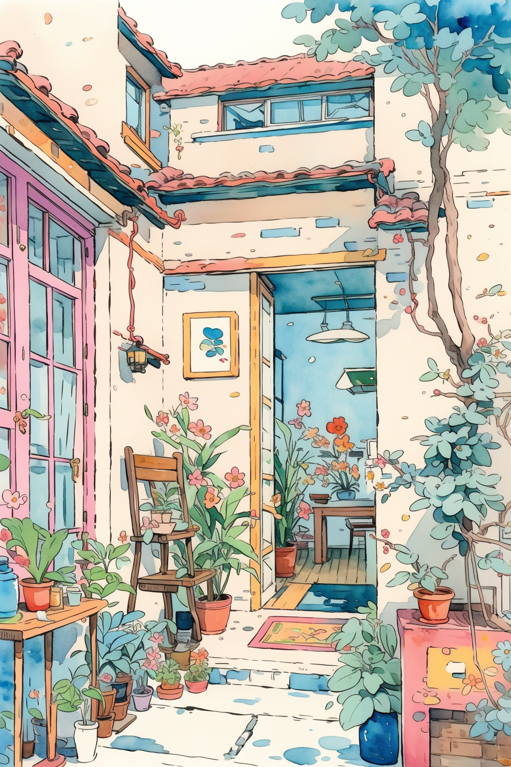 AI绘画-Flower field-真猪奶茶拌皮蛋-AI绘图-LiblibAI