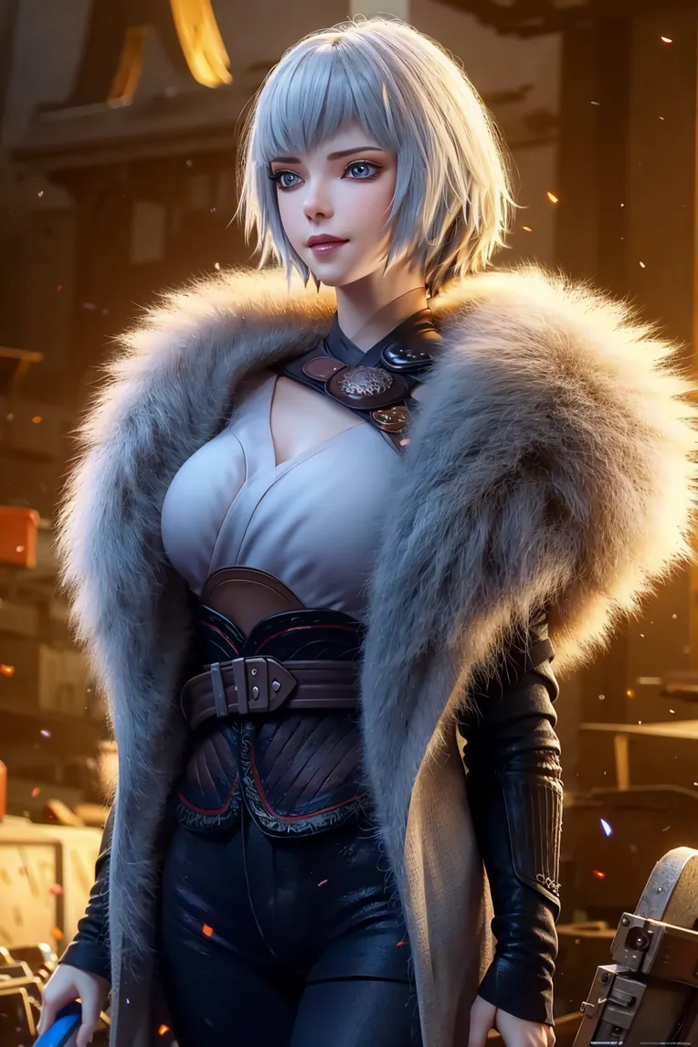 CGI style,Anime Character,Girl,LoRA,SD 1.5