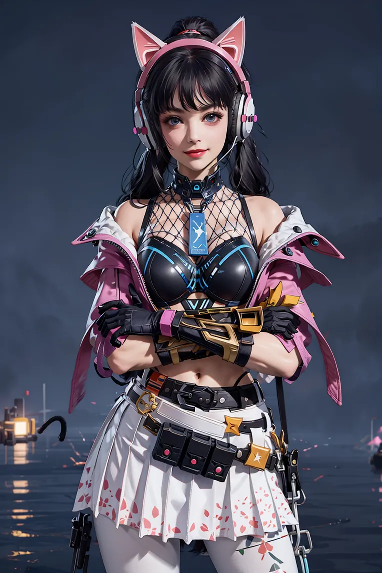 CGI style,Anime Character,Girl,LoRA,SD 1.5