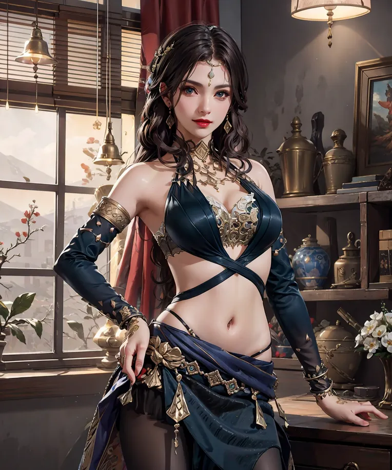 CGI style,Anime Character,Girl,LoRA,SD 1.5