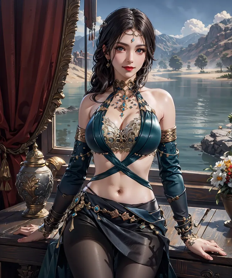 CGI style,Anime Character,Girl,LoRA,SD 1.5