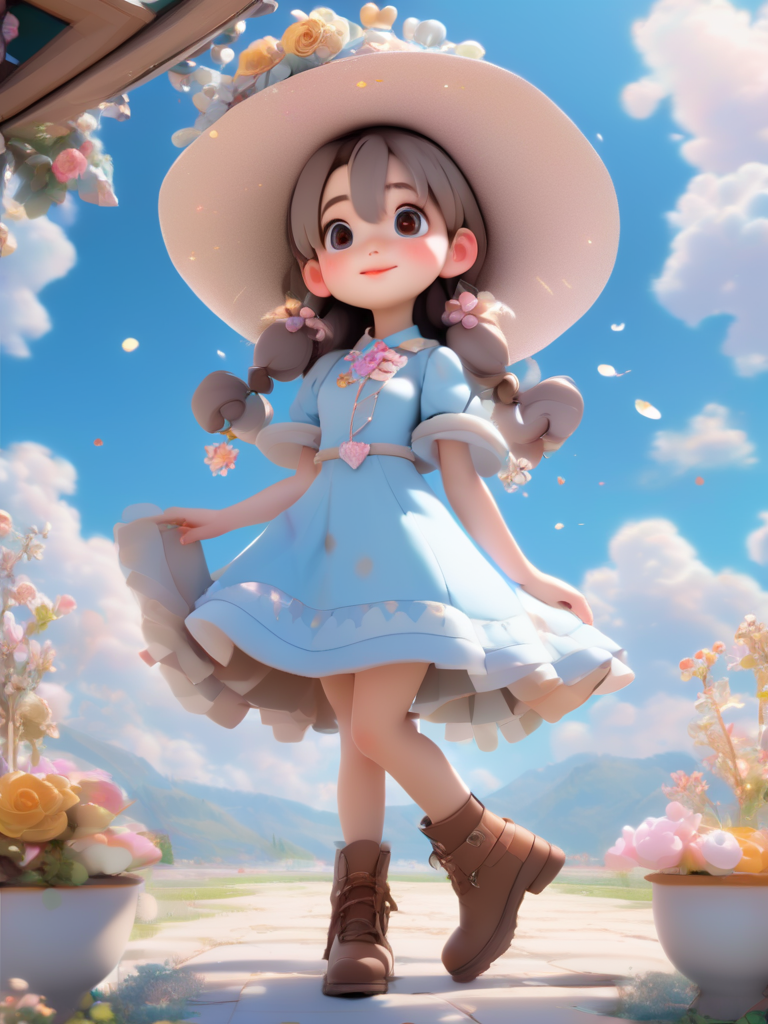 3D Cute Character SDXL | Blind Box Figurine v1.0