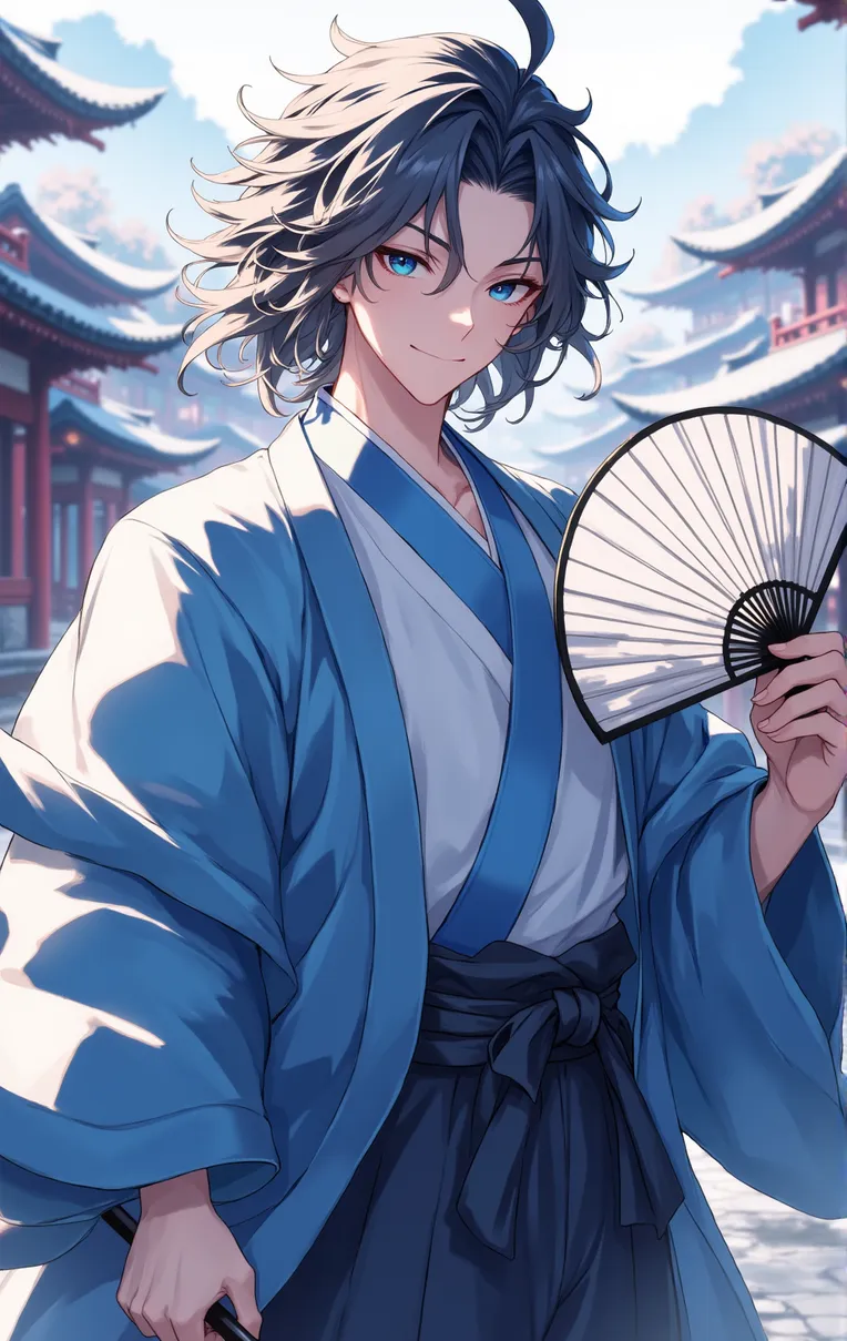 咻…様イラスト Anime-style ancient Chinese novel promotion illustration-LoRA