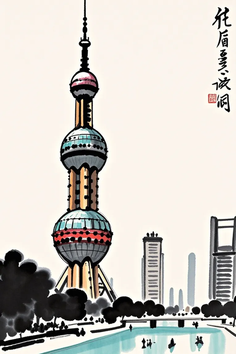 Traditional Painting Media,Girl,Style Boost,LoRA,FLUX.1