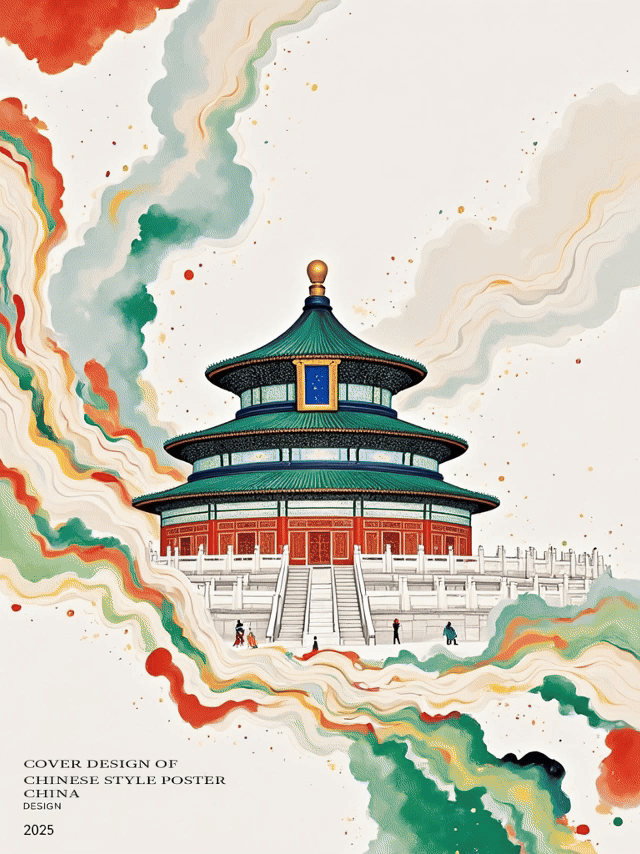 Chinese Style,Digital Painting Media,Building,LoRA,FLUX.1