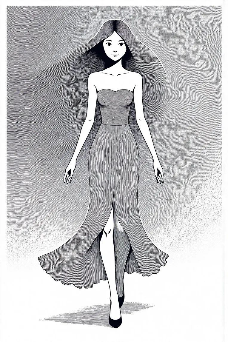 Traditional Painting Media,Girl,Style Boost,LoRA,FLUX.1