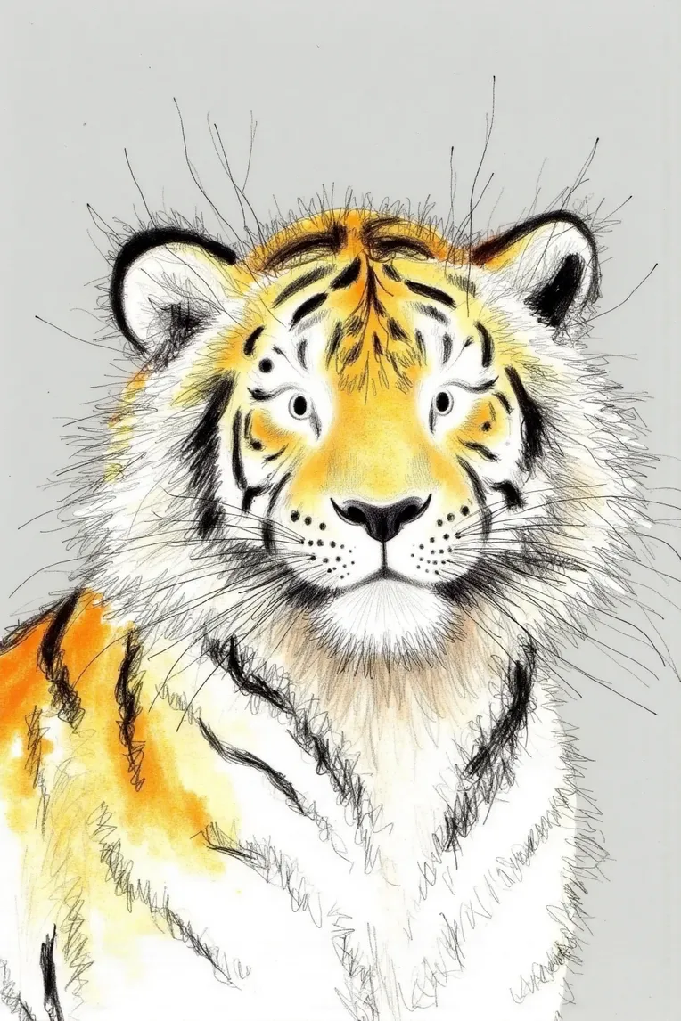 Traditional Painting Media,Style Boost,Animal,LoRA,FLUX.1