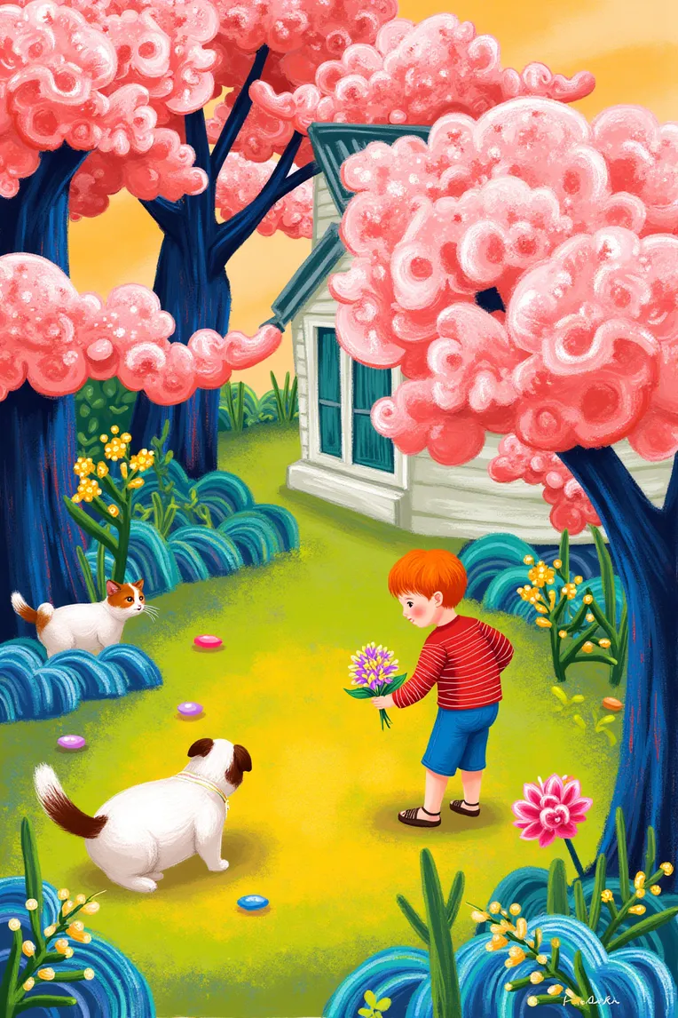 Traditional Painting Media,Girl,Style Boost,LoRA,FLUX.1