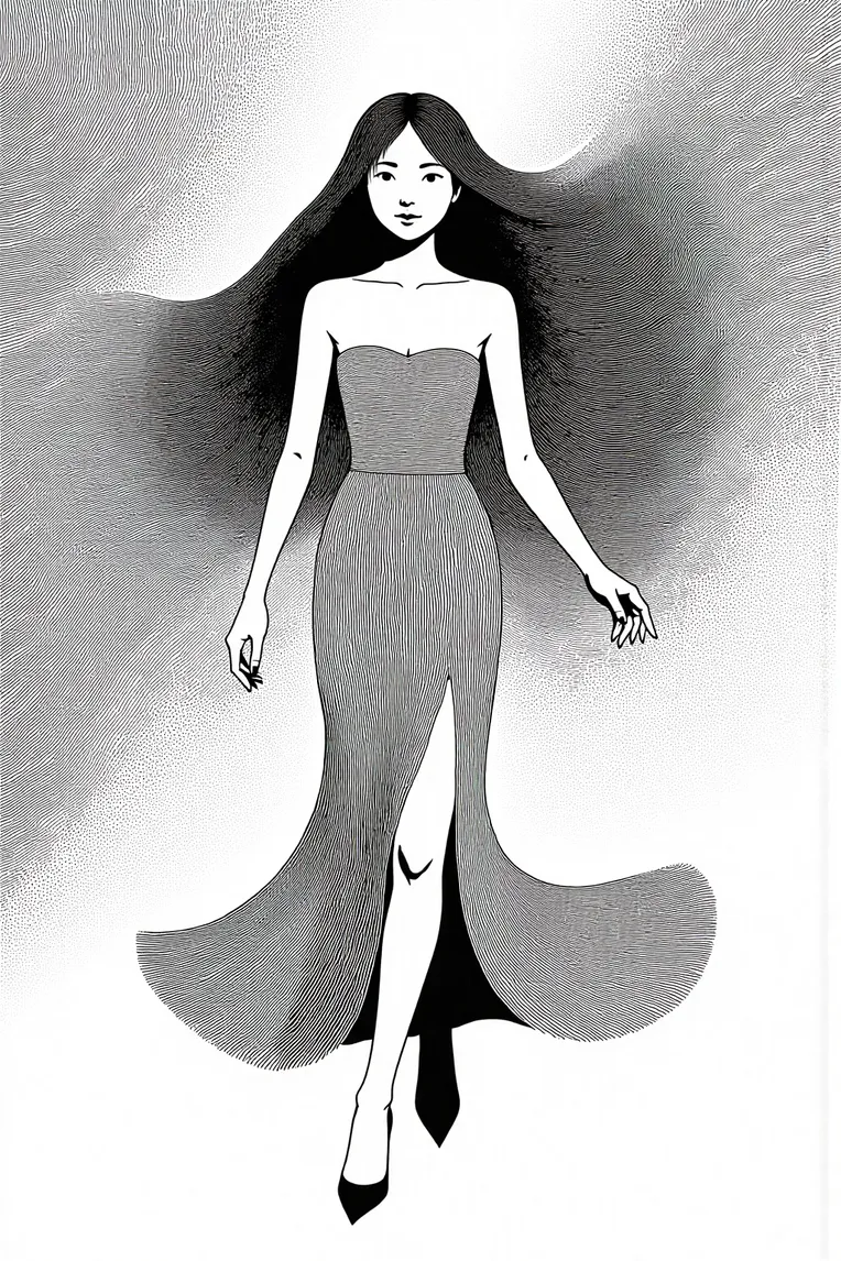 Traditional Painting Media,Girl,Style Boost,LoRA,FLUX.1